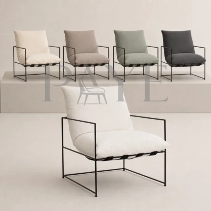 Cafe, restoran ve lounge alanları için — Block Metal Berjer