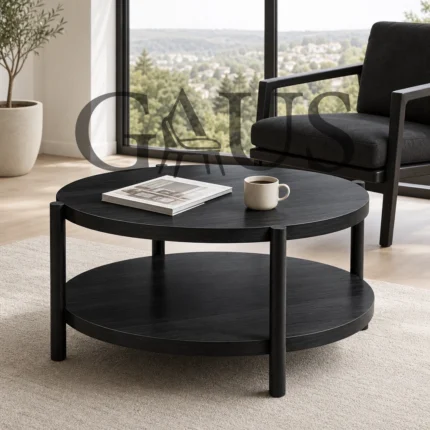Aosta Black Ahşap İskelet Sehpa | AOSTA_WIDE