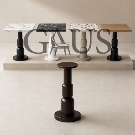 Gaus-119 Ahşap Masa Ayağı Masanı Tasarla | GAUS_119
