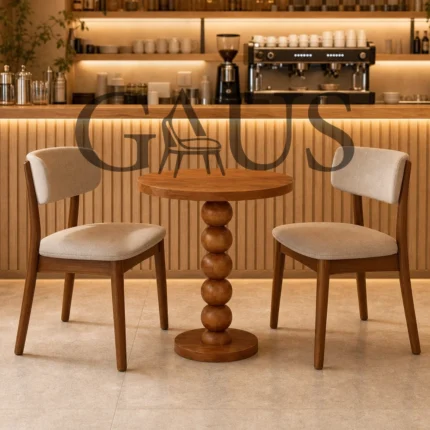 Gaus-608 Masa Ahşap İskelet Masa | GAUS_608