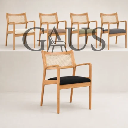 Negro Ahşap Sandalye Sandalye | NEGRO_WOOD